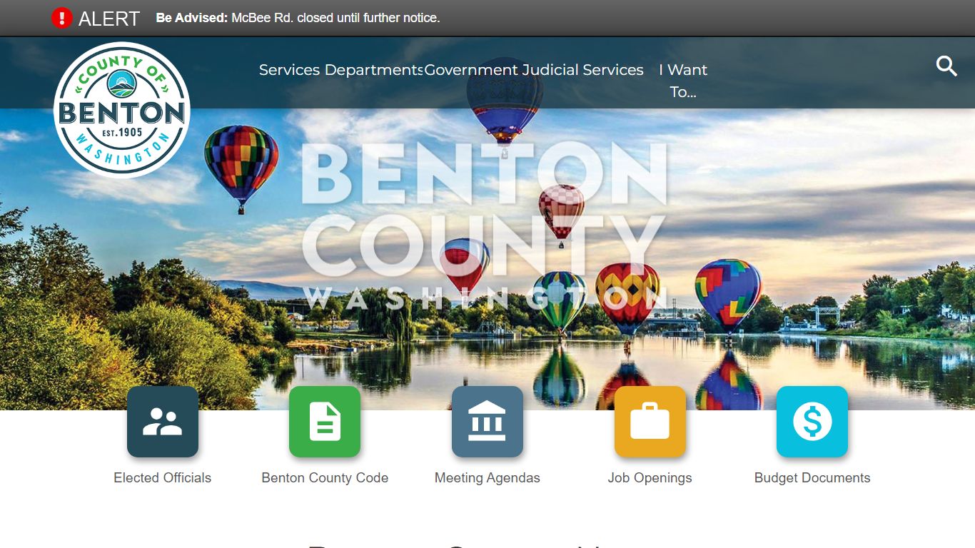 Corrections Department - Benton County WA